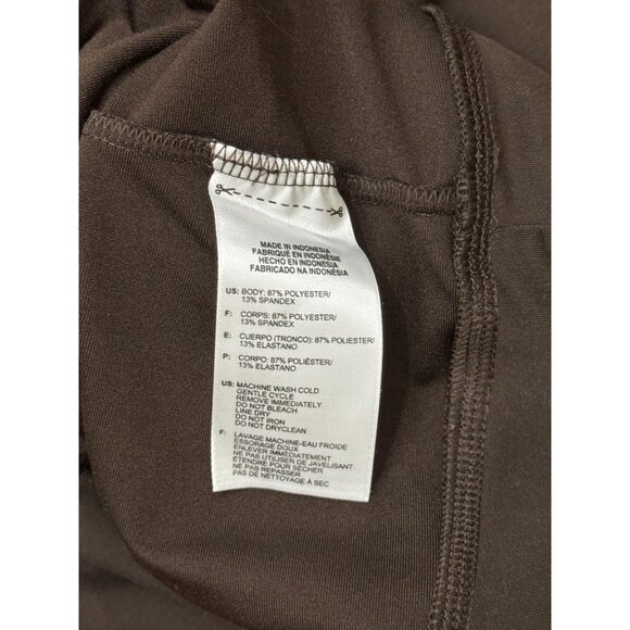 Adidas Climalite Full Zip Track Top Jacket Brown Size M Women’s Athletic Stretch - Picture 8 of 12